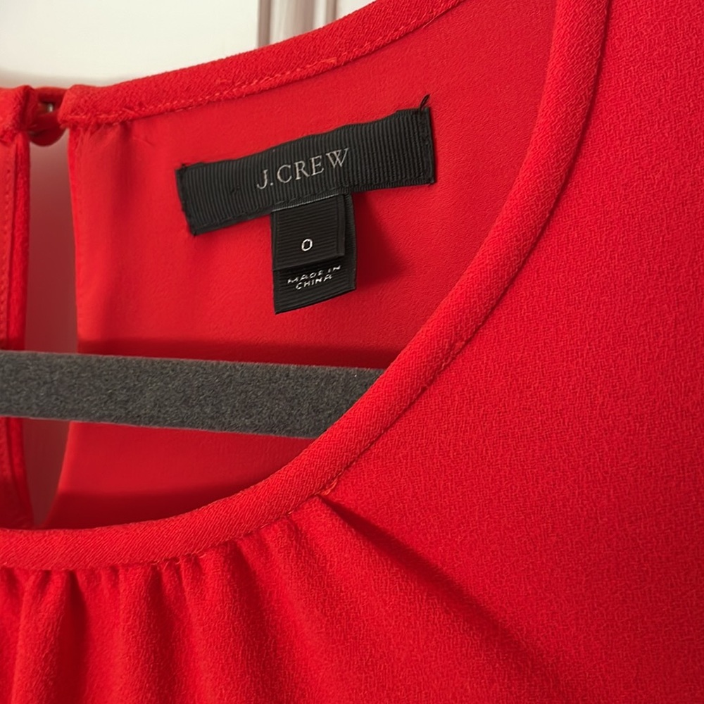 J.Crew Red Dress - Picture 2 of 4